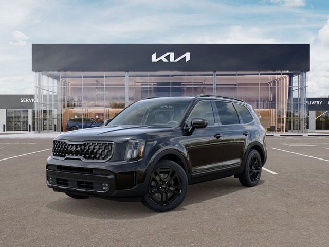 Ebony Black 2025 Kia Telluride SUV / Crossover All-Wheel Drive 8-Speed Automatic