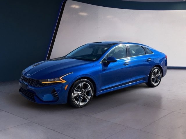 Used 2021 Kia K5 EX with VIN 5XXG34J20MG035770 for sale in Shrewsbury, MA