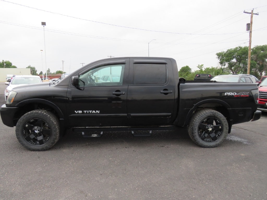 Used 2010 Nissan Titan PRO-4X with VIN 1N6BA0EC9AN317852 for sale in Chadron, NE