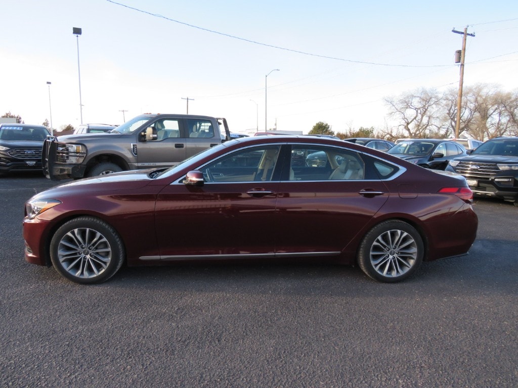Used 2015 Hyundai Genesis Base with VIN KMHGN4JEXFU088635 for sale in Chadron, NE