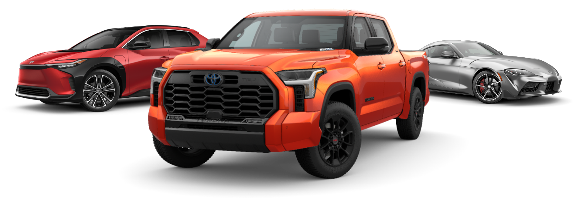 Multiple Toyota Vehicles