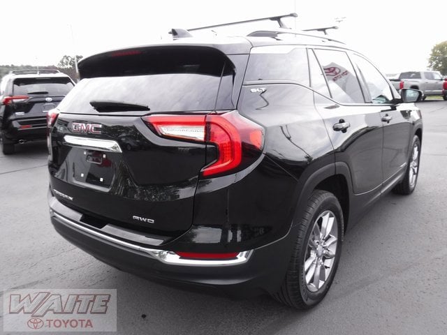 Used 2022 GMC Terrain SLT with VIN 3GKALVEV2NL119096 for sale in Watertown, NY