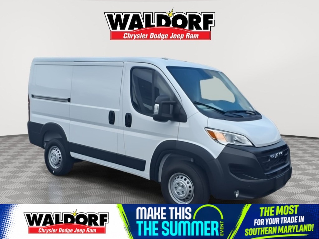 New 2025 Ram Promaster Cargo Van Tradesman Tradesman 1500 Low Roof 118 WB w/Pass Seat