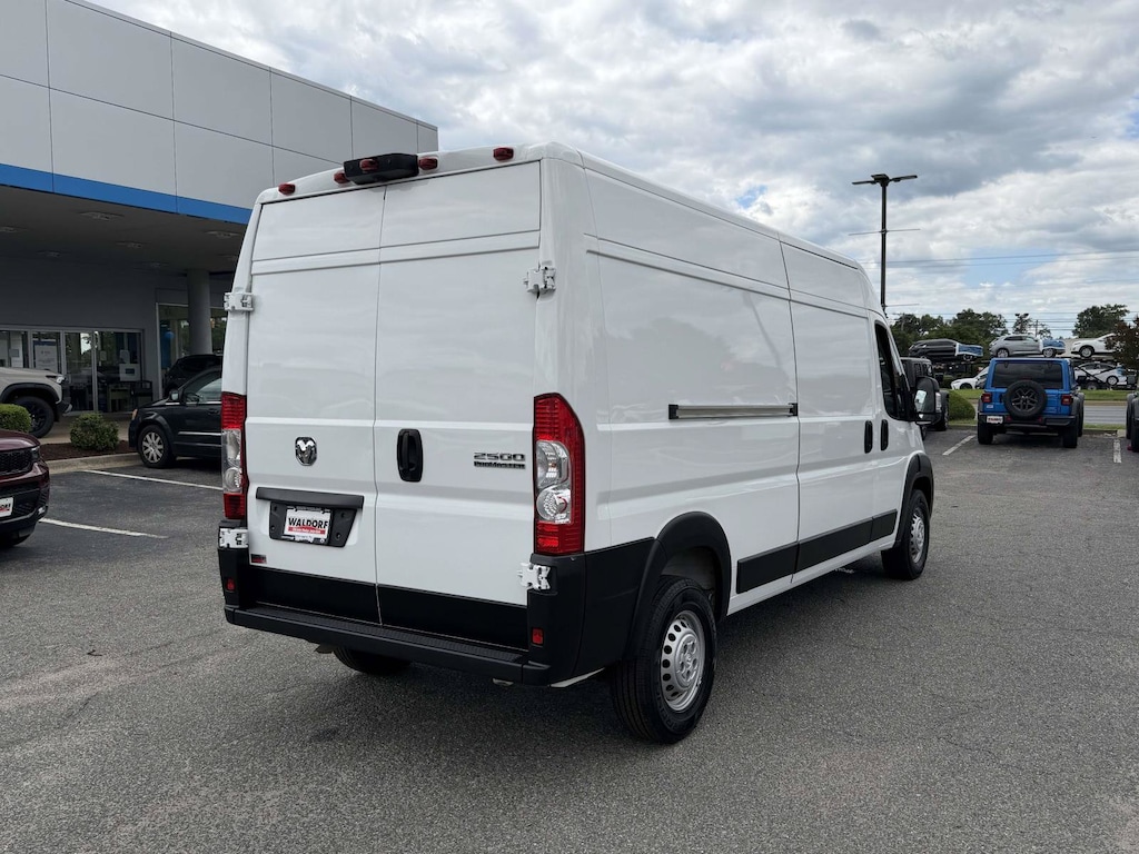 Used 2024 Ram Promaster Cargo Van Tradesman Tradesman 2500 High Roof 159 WB w/Pass Seat