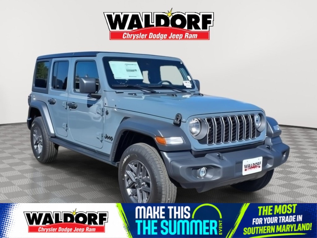 New 2025 Jeep Wrangler Sport S Sport S 4x4