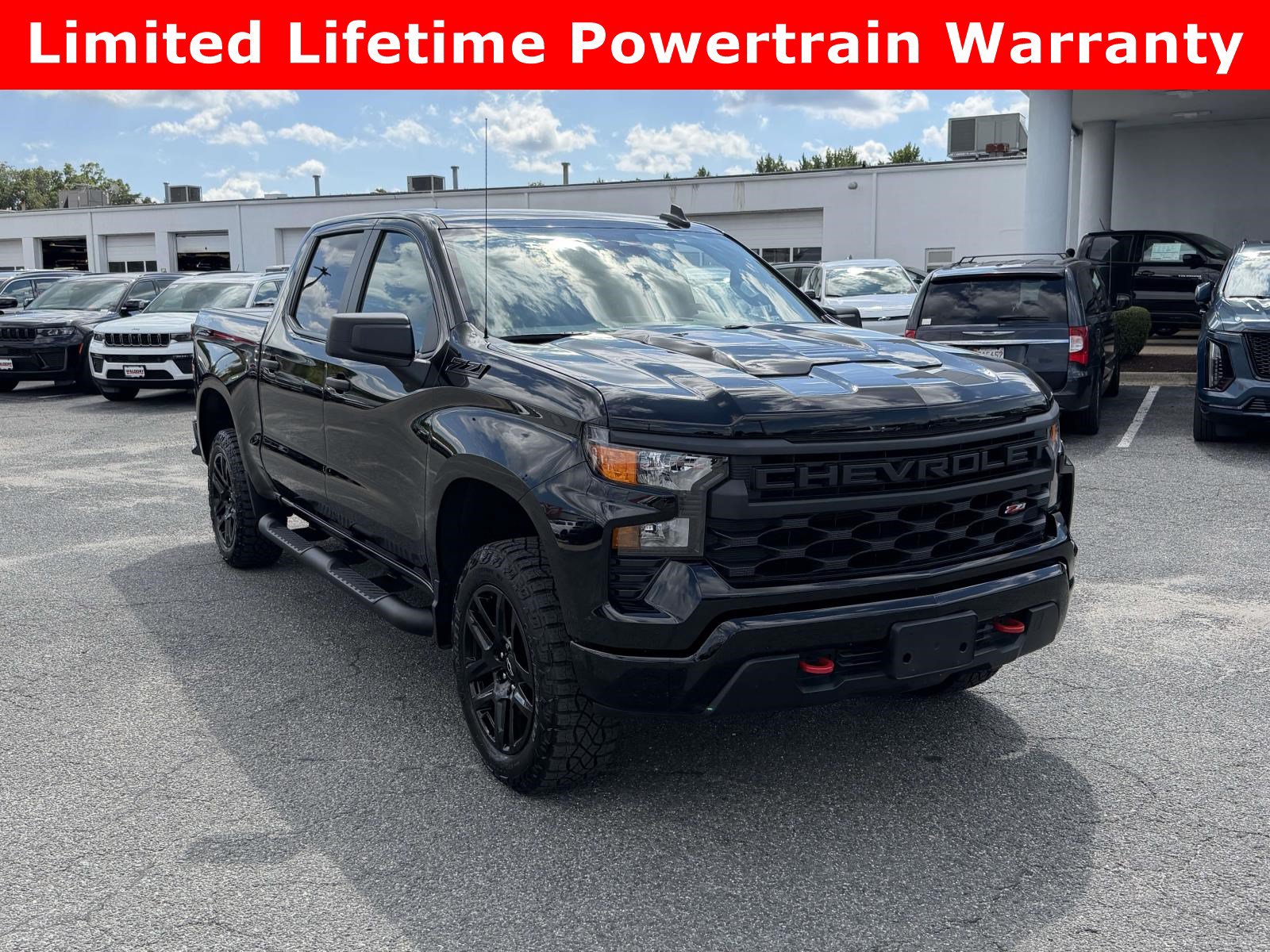 Used 2024 Chevrolet Silverado 1500 Custom Trail Boss 4WD Crew Cab 147 Custom Trail Boss