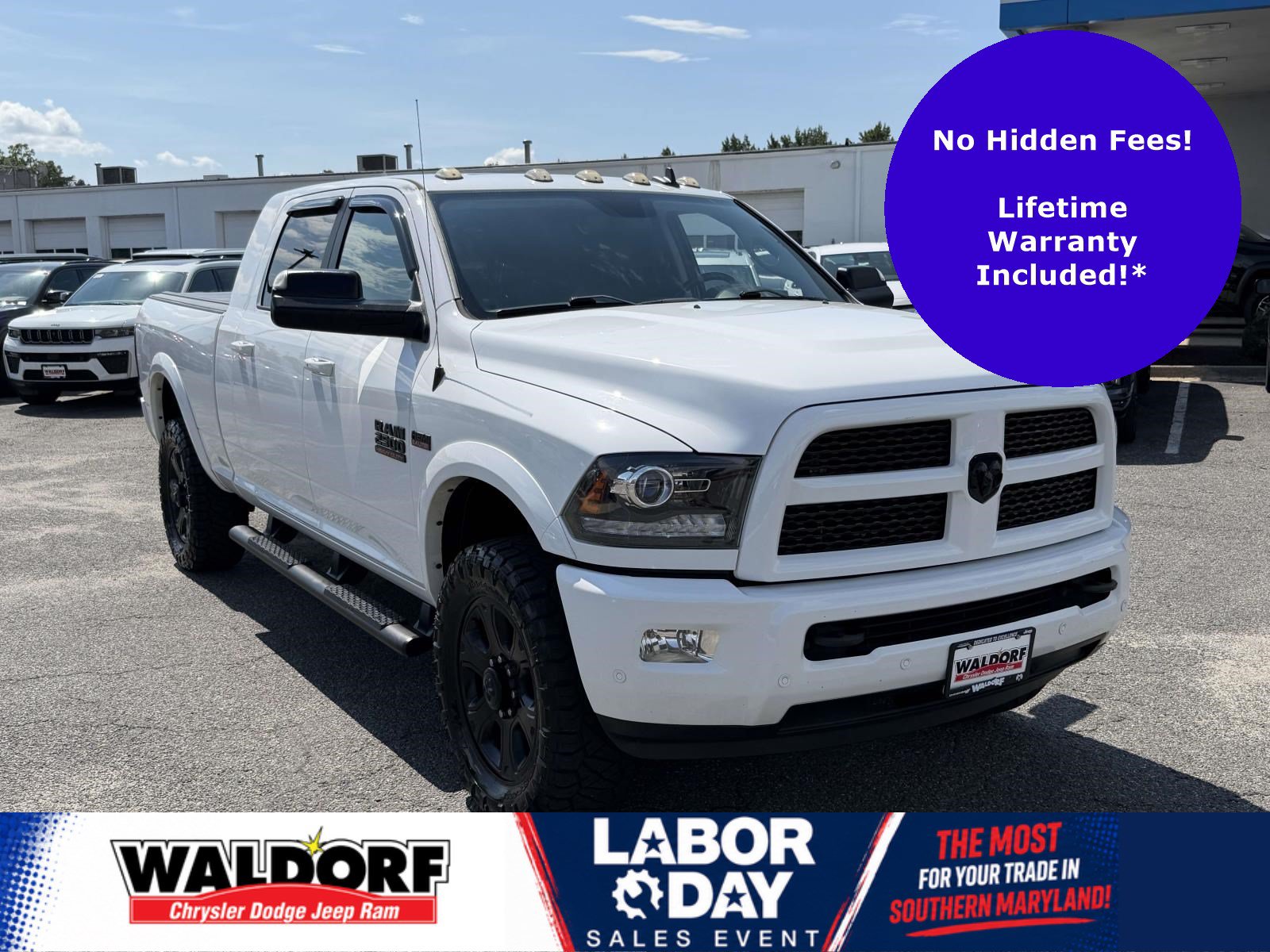 2017 Ram 2500 Laramie 4x4 Mega Cab 64 Box 