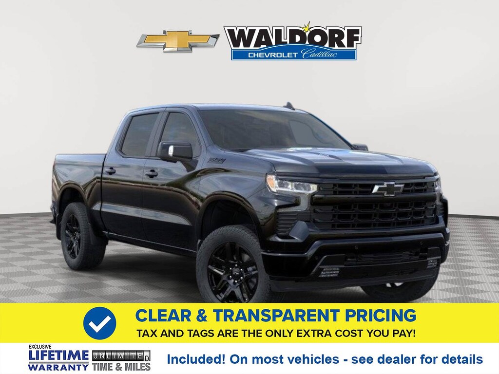New 2026 Chevrolet Silverado 1500 RST 4WD Crew Cab 147 RST