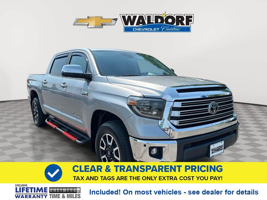 Used 2021 Toyota Tundra 4WD Limited Limited CrewMax 5.5 Bed 5.7L