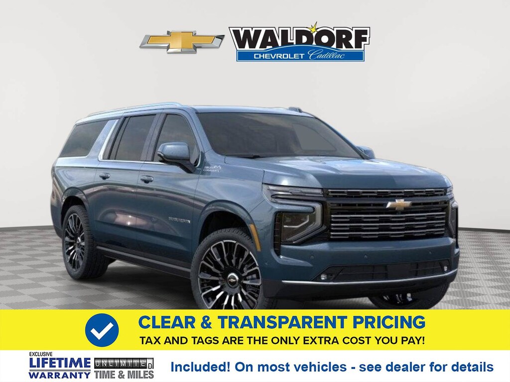 New 2026 Chevrolet Suburban High Country 4WD High Country