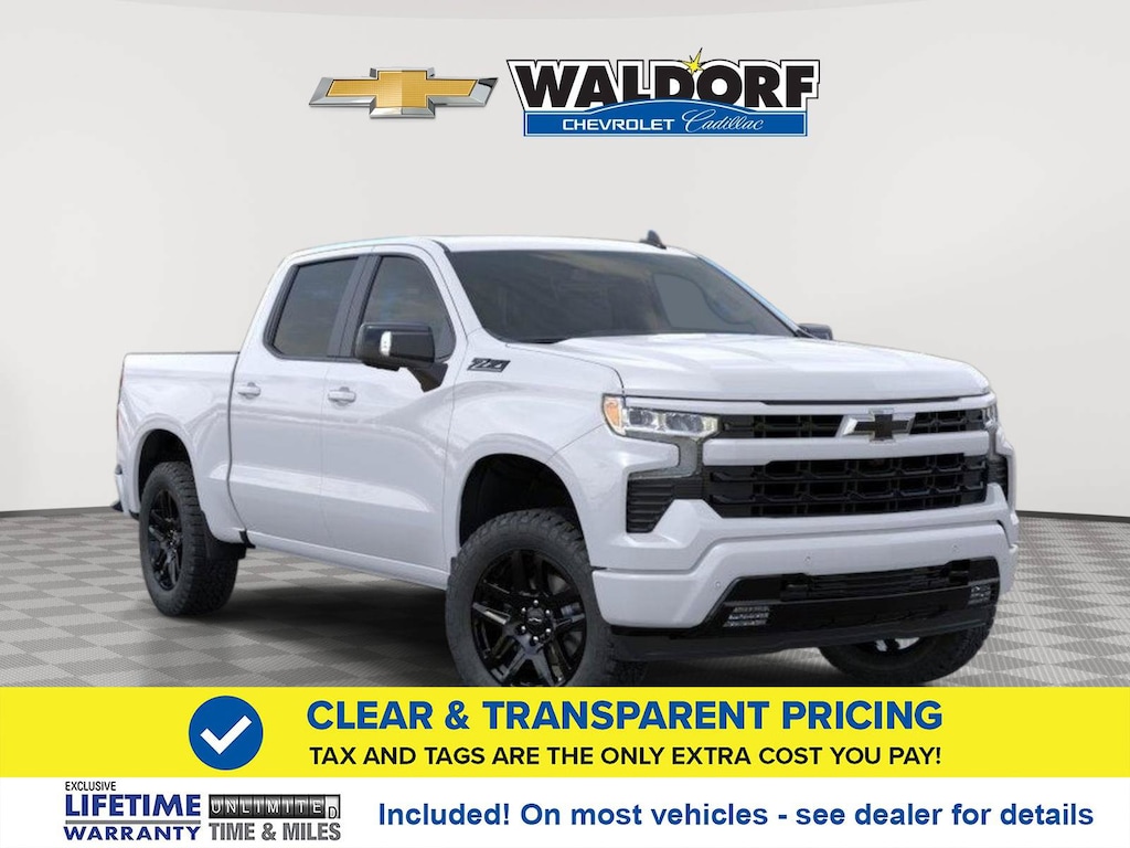 New 2026 Chevrolet Silverado 1500 RST 4WD Crew Cab 147 RST