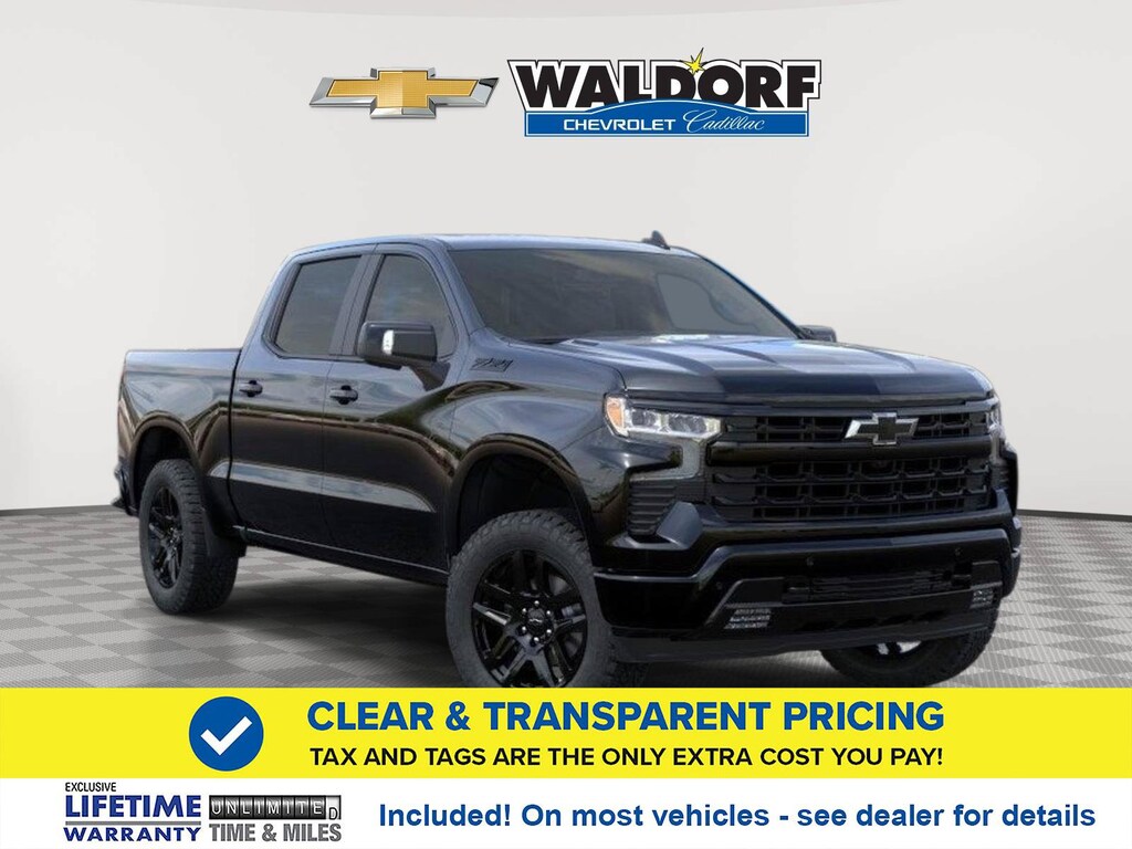 New 2026 Chevrolet Silverado 1500 RST 4WD Crew Cab 147 RST