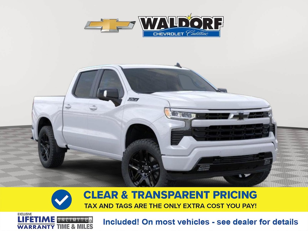 New 2026 Chevrolet Silverado 1500 RST 4WD Crew Cab 147 RST