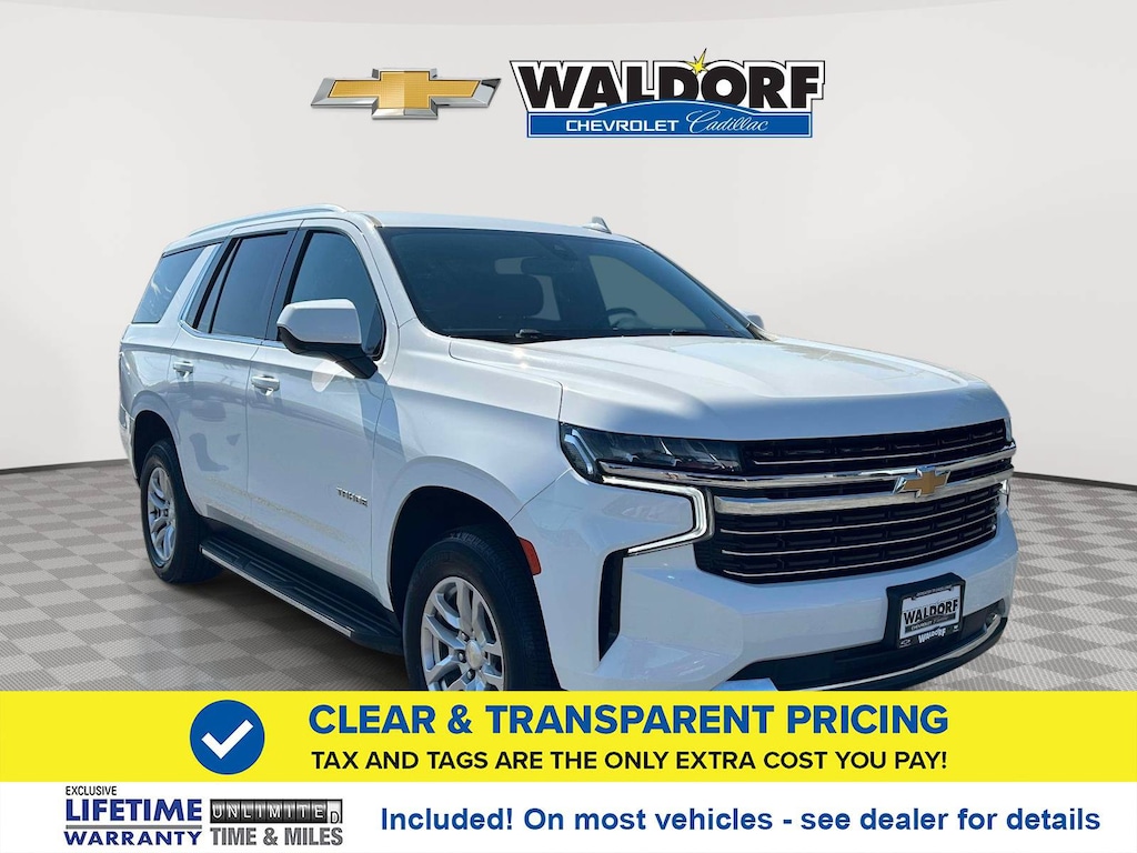 Used 2021 Chevrolet Tahoe LT 4WD LT