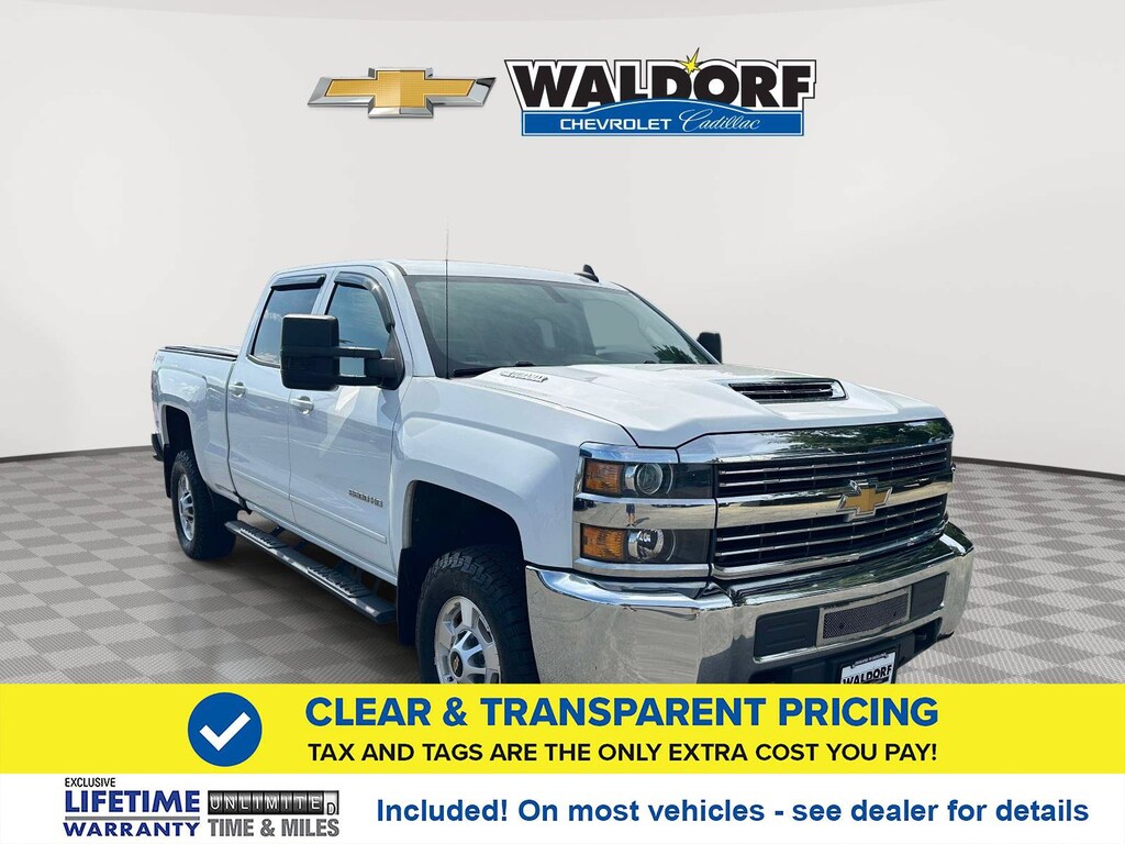 Used 2017 Chevrolet Silverado 2500HD LT 4WD Crew Cab 153.7 LT