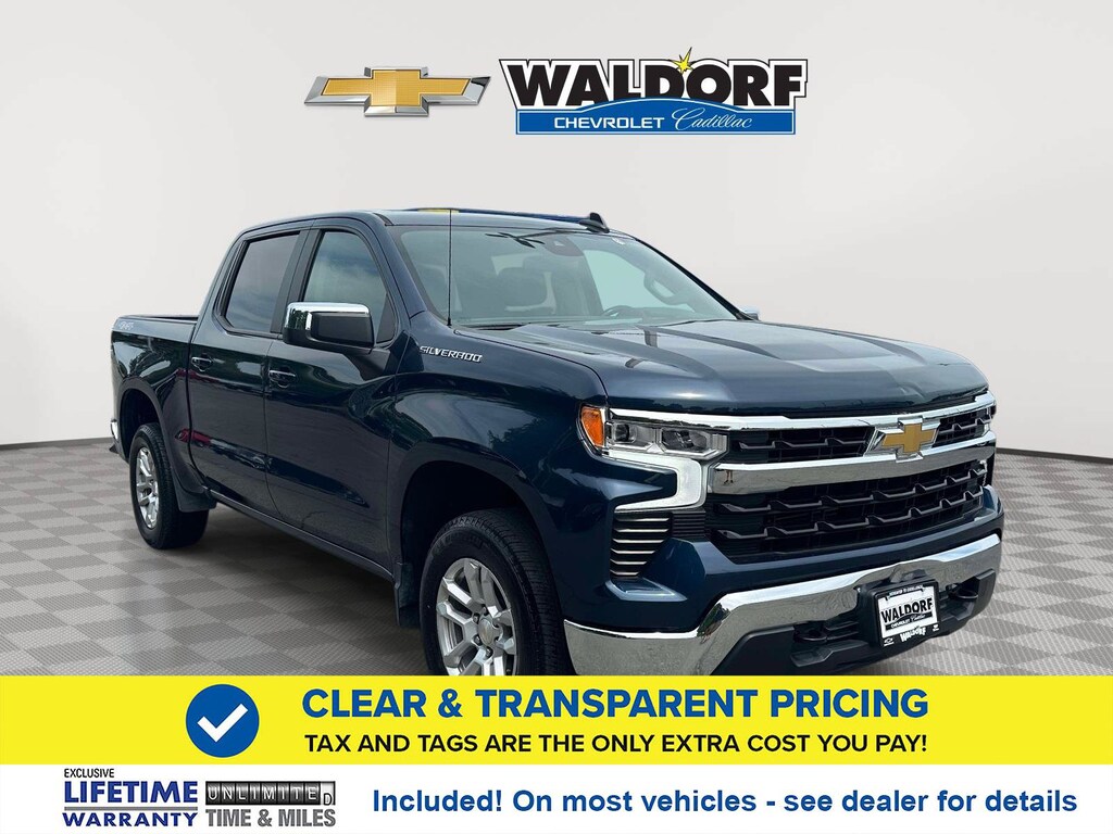 Used 2022 Chevrolet Silverado 1500 LT 4WD Crew Cab 147 LT w/2FL