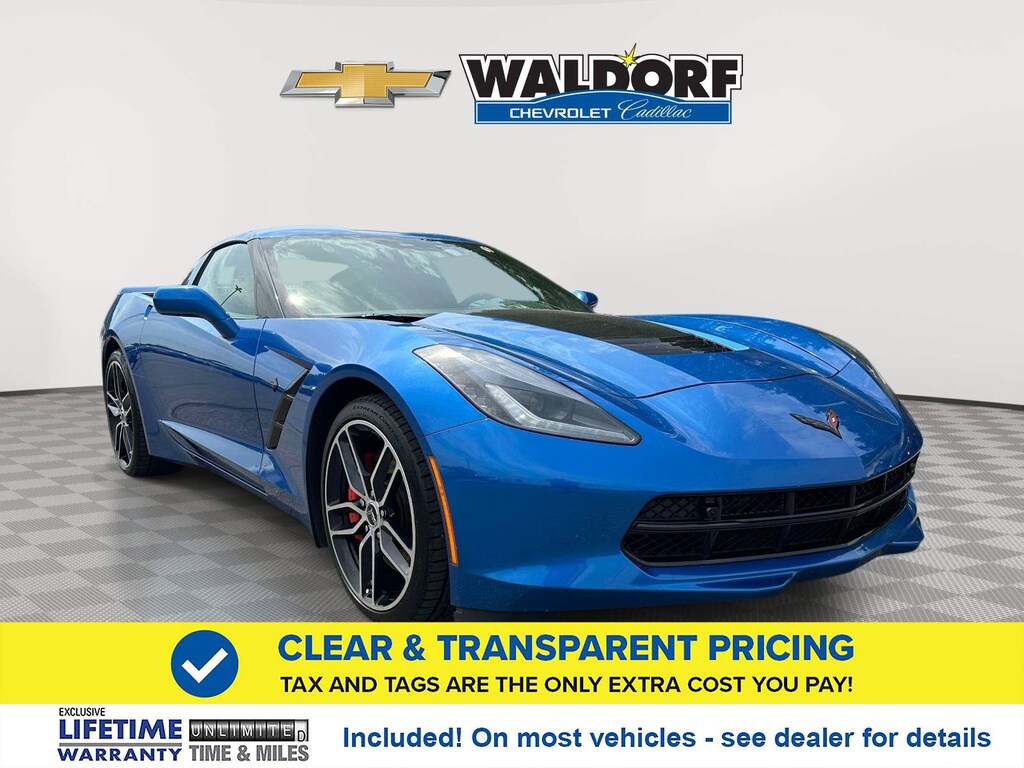 Used 2016 Chevrolet Corvette Z51 2LT Coupe