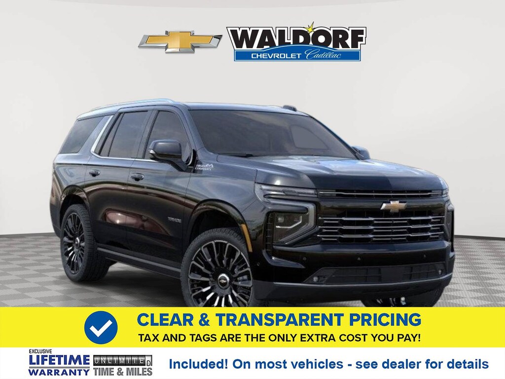 New 2026 Chevrolet Tahoe High Country 4WD High Country