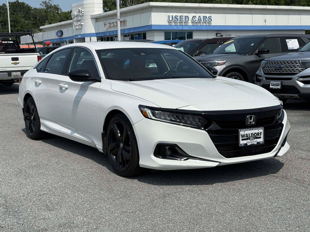 Used 2021 Honda Accord Sedan Sport Sport 1.5T CVT