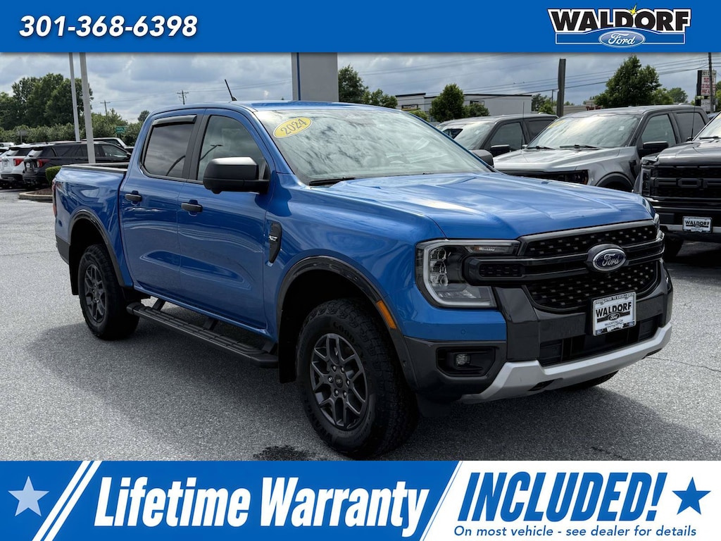 Used 2024 Ford Ranger XLT XLT 4WD SuperCrew 5 Box