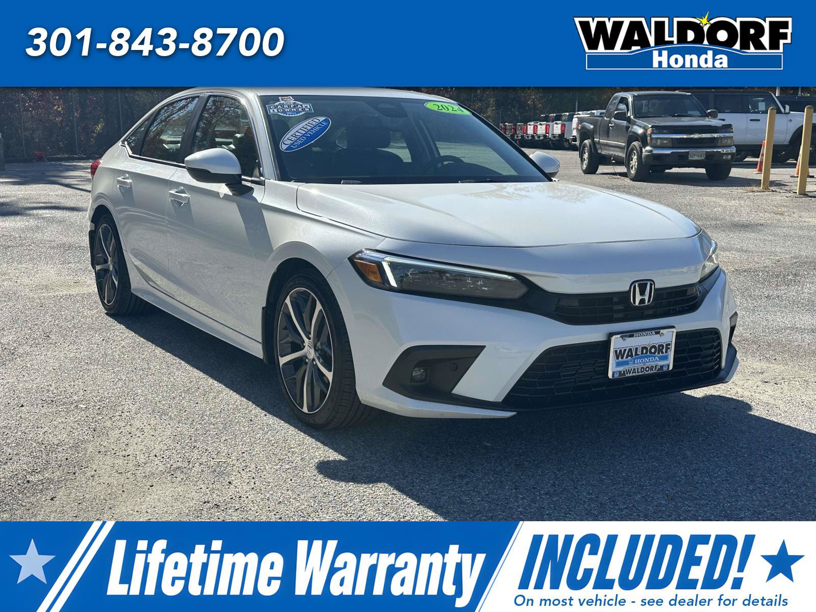 Certified 2024 Honda Civic Sedan Touring Touring CVT