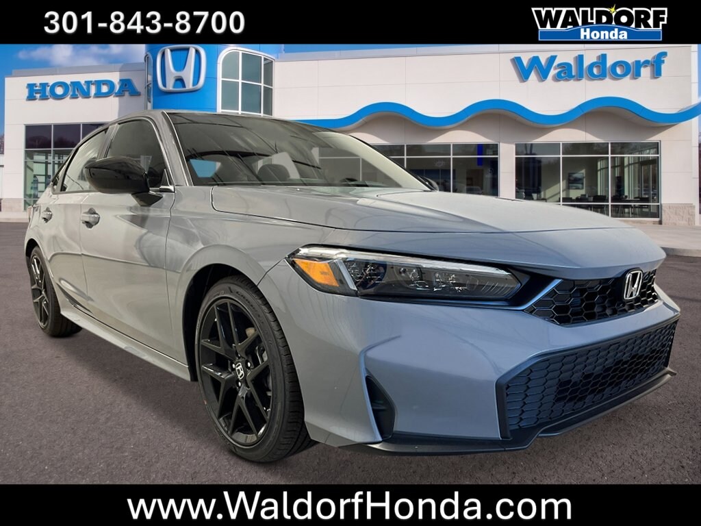 New 2026 Honda Civic Sedan Sport Sport CVT