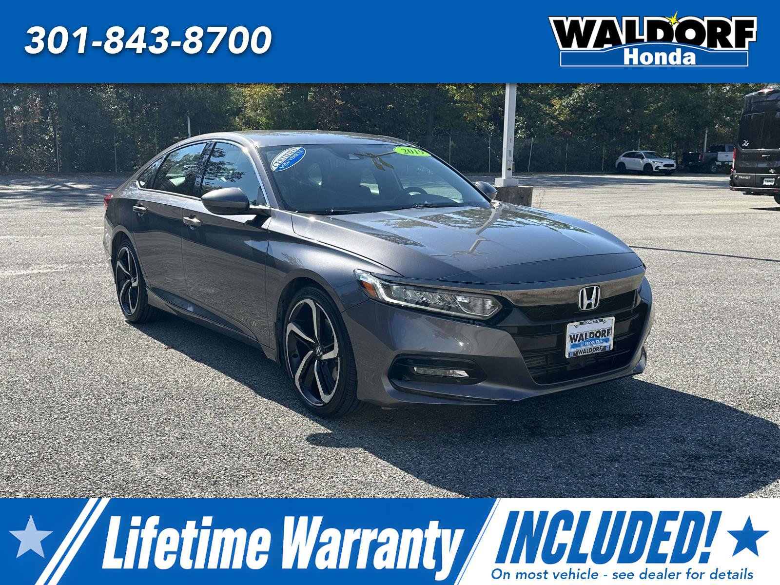 Used 2019 Honda Accord Sedan Sport 1.5T Sport 1.5T CVT