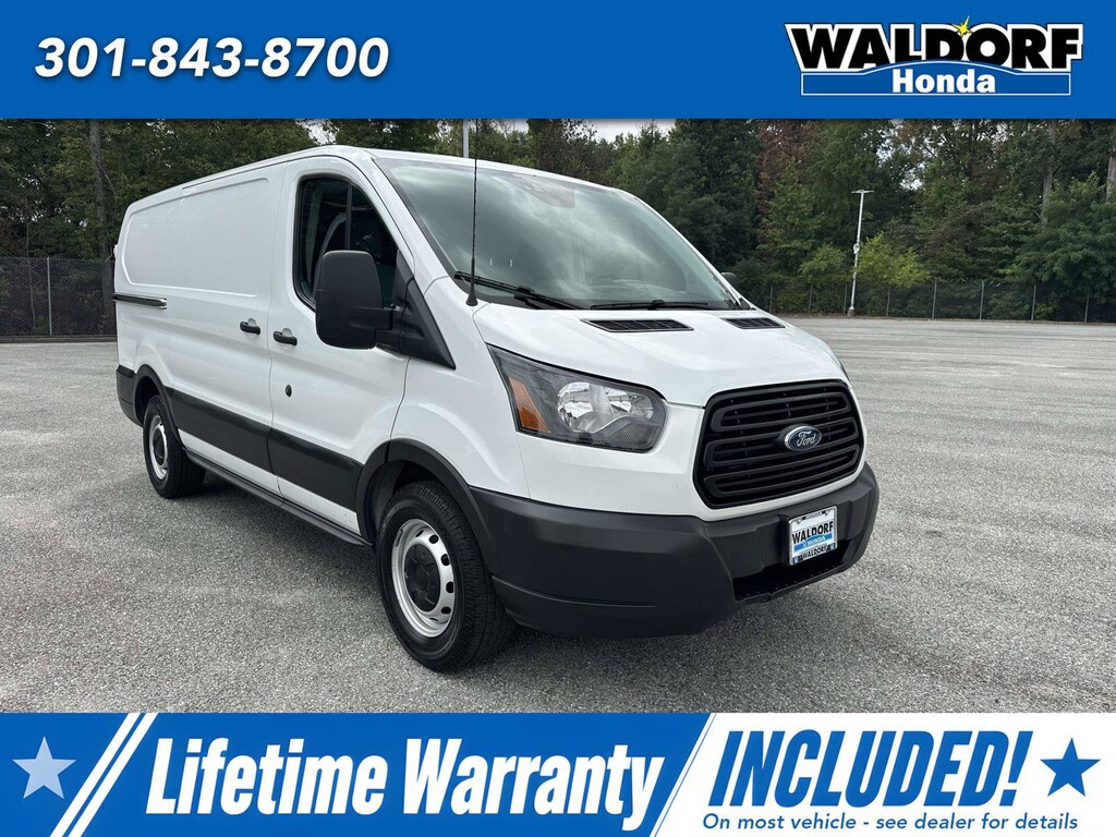Used 2019 Ford Transit Van T-150 130 Low Rf 8600 GVWR Sliding RH Dr