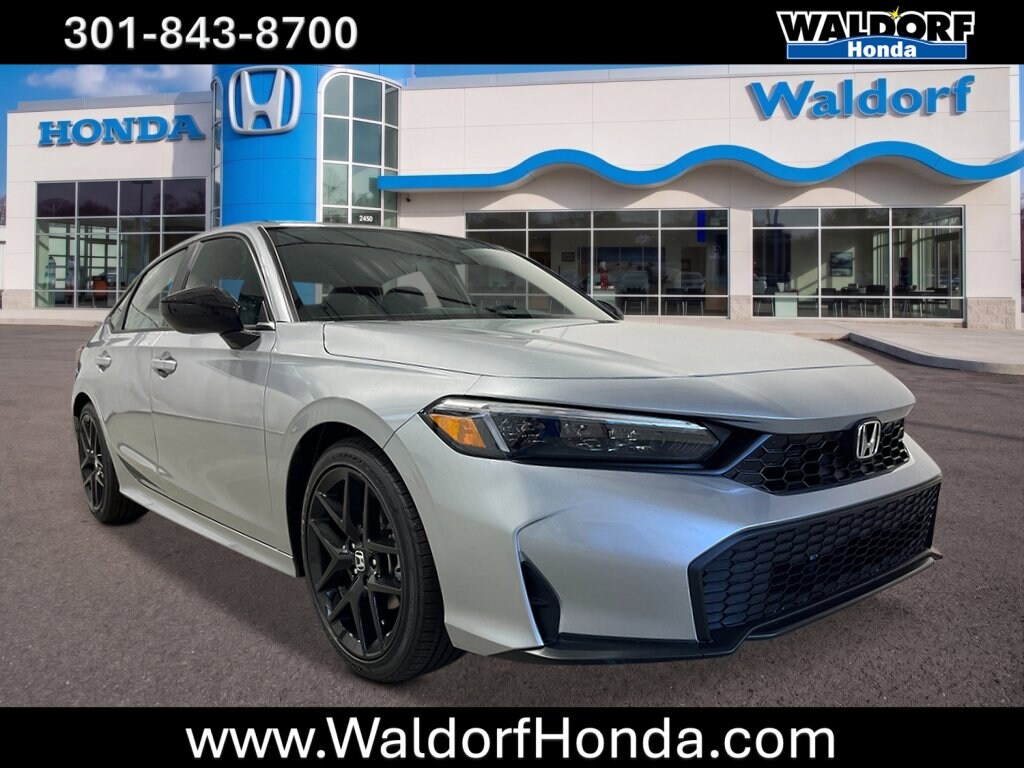 New 2026 Honda Civic Sedan Sport Sport CVT