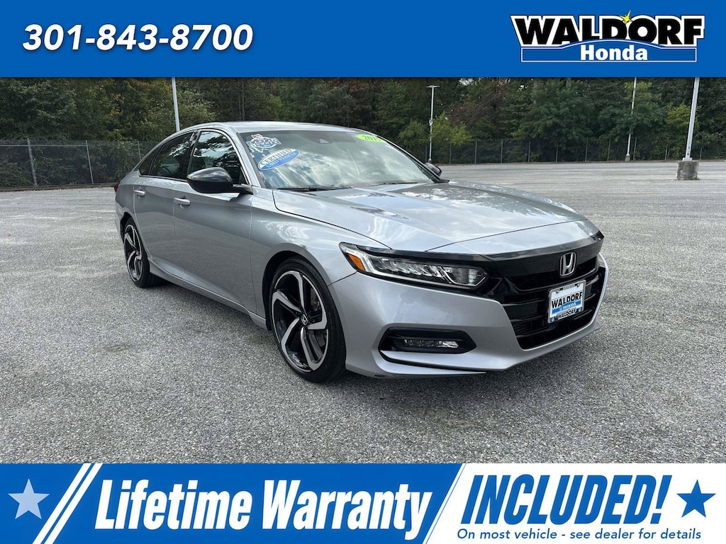 Used 2019 Honda Accord Sedan Sport 1.5T Sport 1.5T Manual