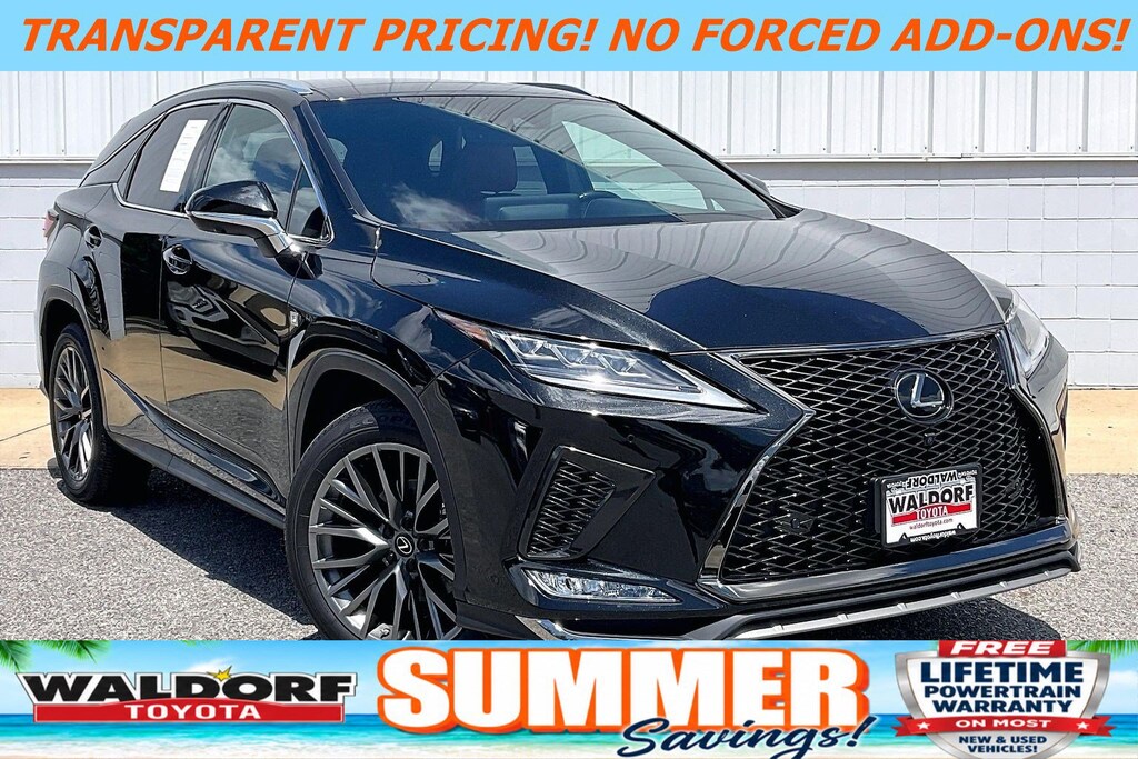 Used 2021 Lexus RX RX 350 F SPORT Handling RX 350 F SPORT Handling AWD