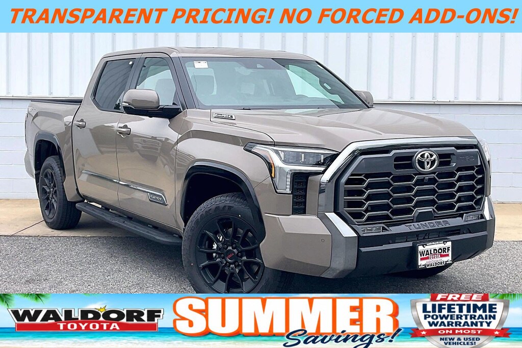 New 2026 Toyota Tundra 4WD Platinum Hybrid Platinum Hybrid CrewMax 5.5 Bed