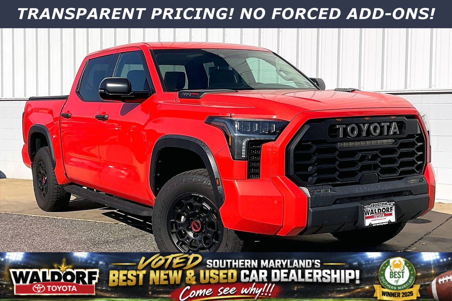 Used 2023 Toyota Tundra 4WD TRD Pro Hybrid TRD Pro Hybrid CrewMax 5.5 Bed