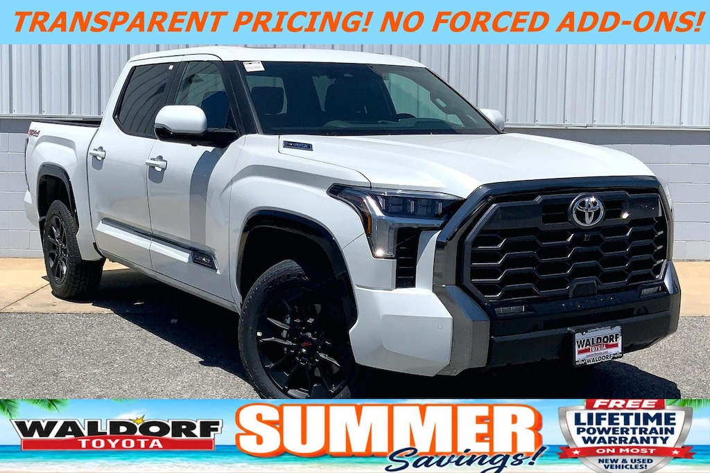 New 2026 Toyota Tundra 4WD Platinum Hybrid Platinum Hybrid CrewMax 5.5 Bed