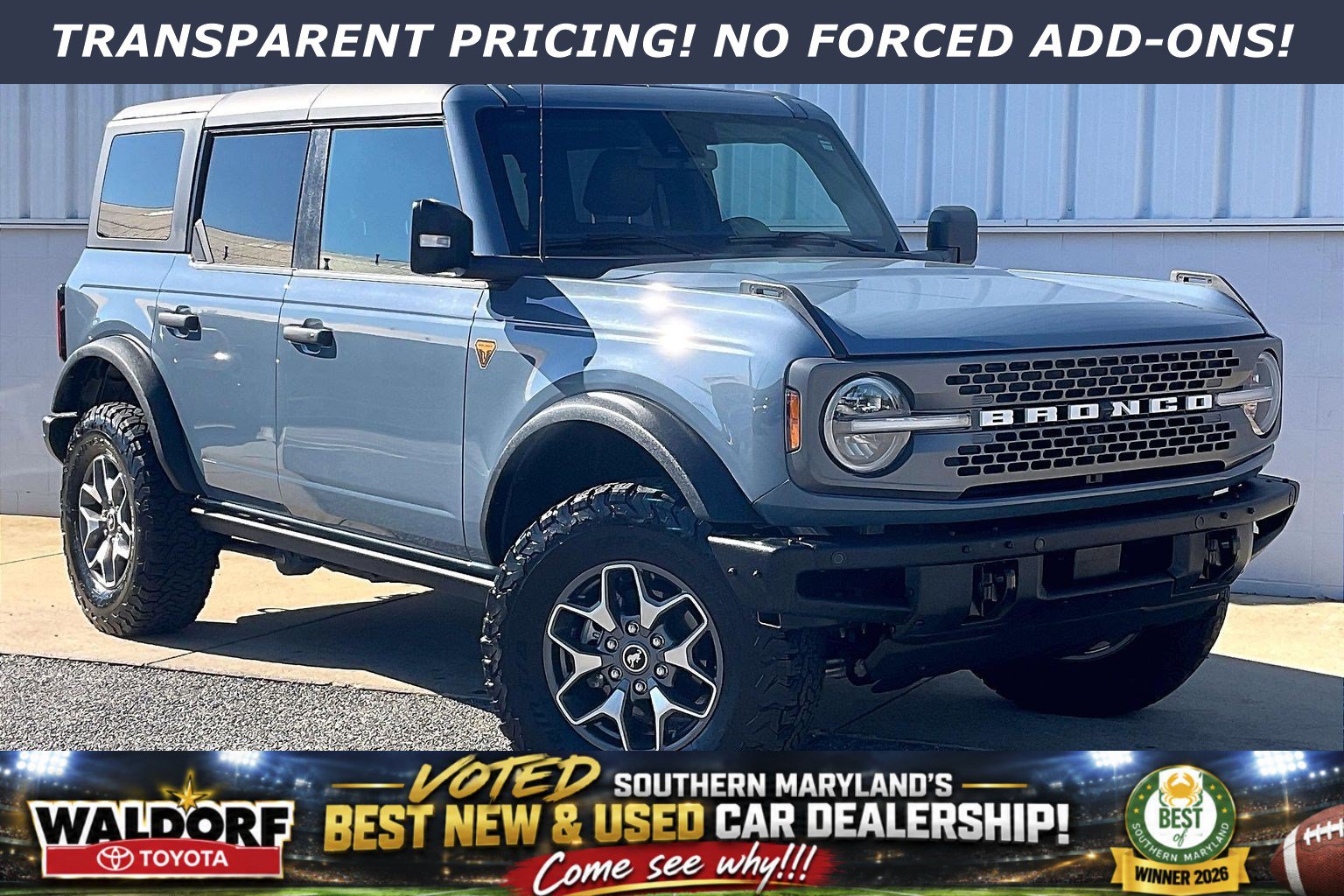 2024 Ford Bronco 4-Door Badlands
