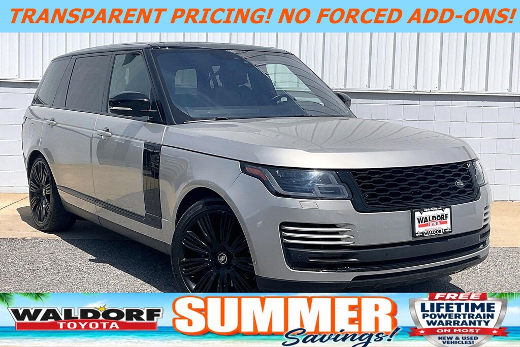 Used 2019 Land Rover Range Rover 5.0L V8 Supercharged V8 Supercharged LWB
