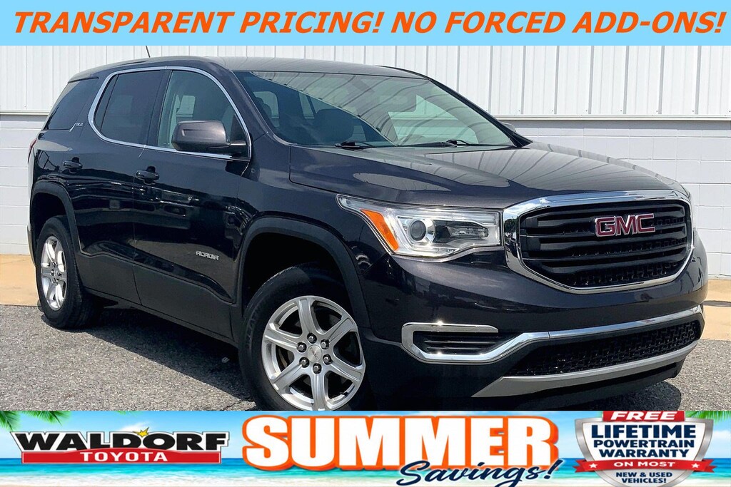 Used 2018 GMC Acadia SLE FWD SLE w/SLE-1