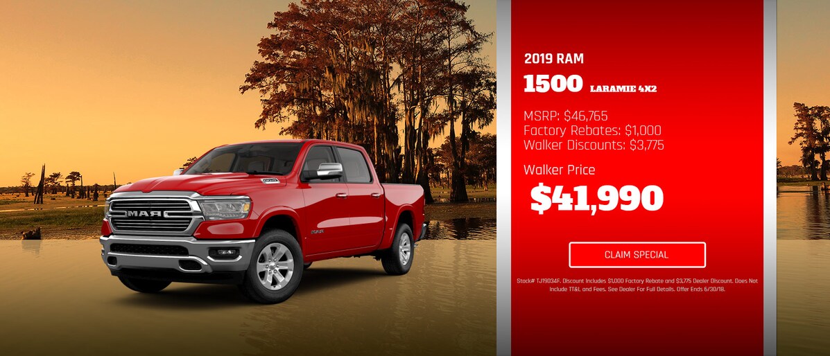 Chrysler Dodge Jeep Ram Alexandria, Louisiana Walker CDJR