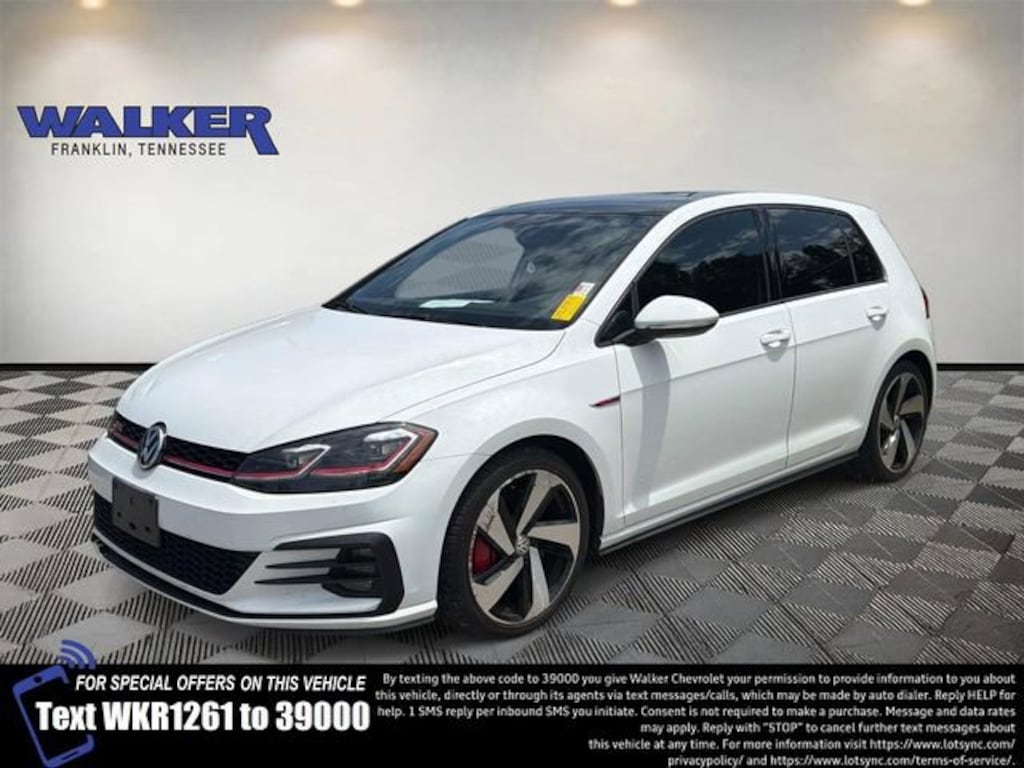Used 2020 Volkswagen Golf GTI 2.0T SE Hatchback