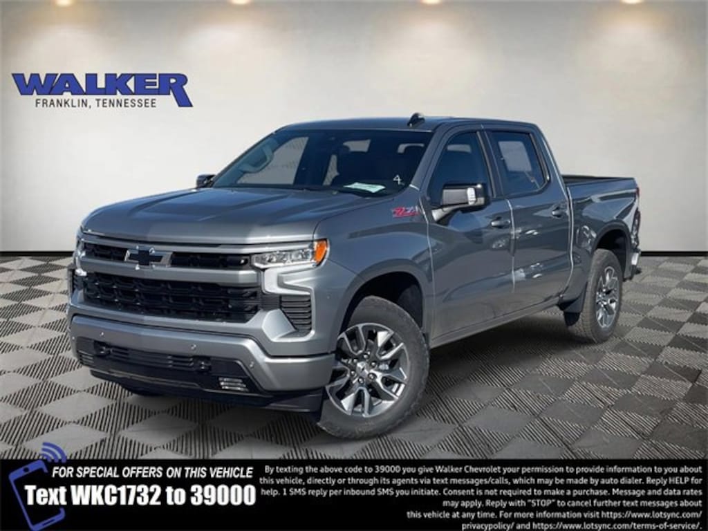 New 2026 Chevrolet Silverado 1500 RST Truck Crew Cab