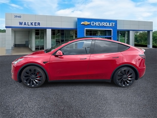 Used 2022 Tesla Model Y Performance with VIN 7SAYGDEF0NF336312 for sale in Franklin, TN