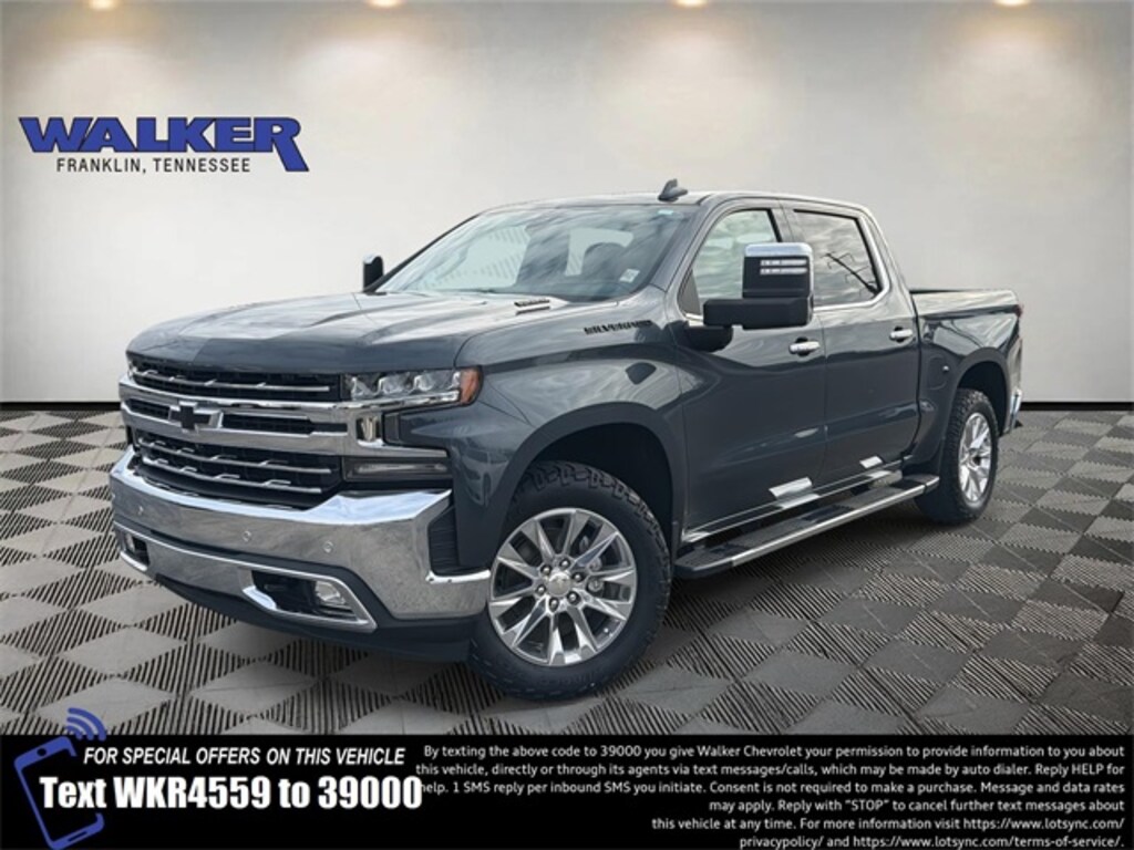 Used 2020 Chevrolet Silverado 1500 LTZ Truck Crew Cab