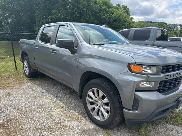 Used 2021 Chevrolet Silverado 1500 Custom with VIN 3GCPWBEK4MG310656 for sale in Franklin, TN