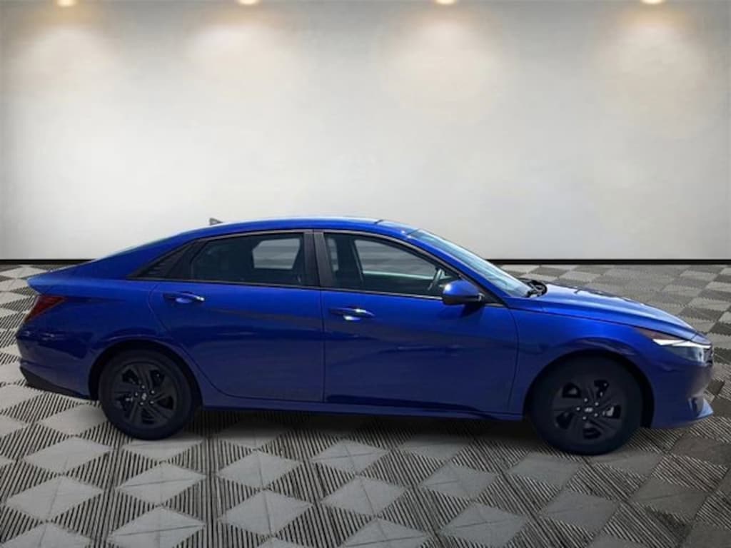Used 2023 Hyundai Elantra Hybrid Blue