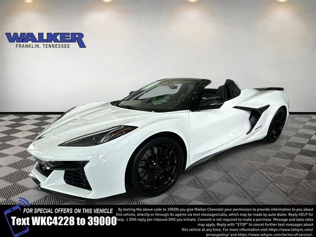 2026 Chevrolet Corvette Z06 Convertible 1LZ's photo