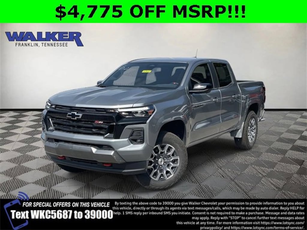 New 2026 Chevrolet Colorado Z71 Truck Crew Cab
