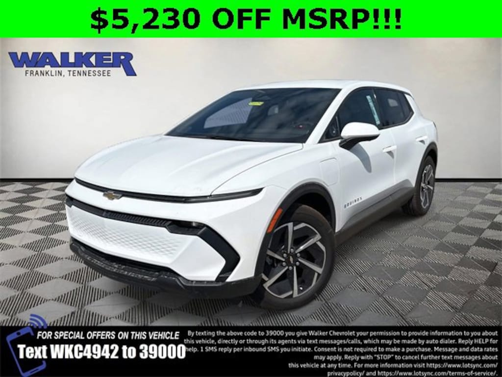 New 2026 Chevrolet Equinox EV LT SUV