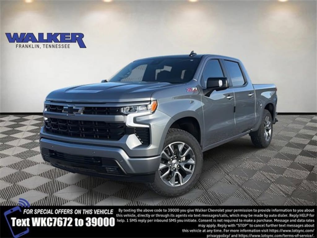 New 2026 Chevrolet Silverado 1500 RST Truck Crew Cab
