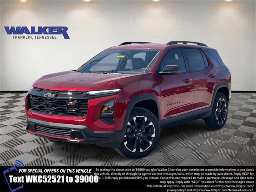 New 2026 Chevrolet Equinox RS SUV