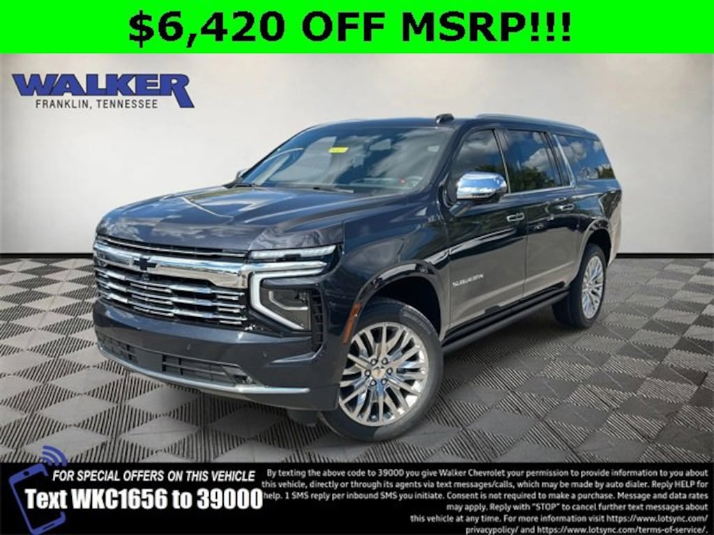 New 2026 Chevrolet Suburban Premier SUV